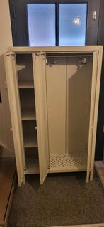 Kledingkast, Hang en Leg, metaal, Ophalen, Gebruikt, 50 tot 100 cm, Metaal