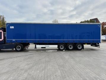 Te koop/ te huur Krone schuifzeil trailer BPW trommel liftas beschikbaar voor biedingen