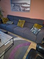 4 persoons bank en een luie stoel, Ophalen of Verzenden, 75 tot 100 cm