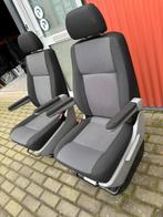 stoelen volkswagen transporter t5 t6  kleur austin zwart, Auto-onderdelen, Interieur en Bekleding, Ophalen of Verzenden, Volkswagen