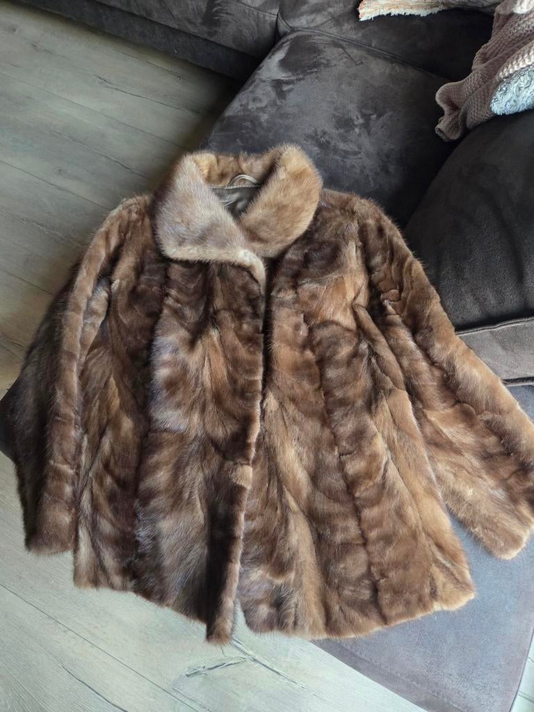 Damesjas nerts, Kleding | Dames, Jassen | Winter, Ophalen, Maat 38/40 (M)