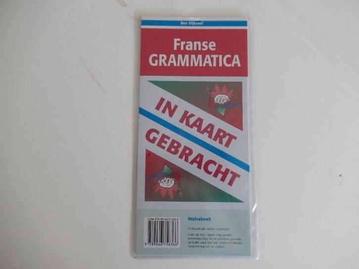 * Nieuw Frans grammatica in kaart gebracht, taalkaart *, Boeken, Schoolboeken, Nieuw, Frans, Overige niveaus, Ophalen of Verzenden