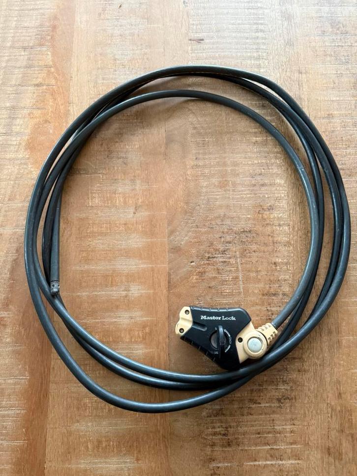 Master Lock Python slot 10mm 4m50 !!! tbv fatbike/motor/boot, Motoren, Accessoires | Sloten, Zo goed als nieuw, Ophalen of Verzenden