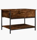 Salontafel met opbergvak (z.g.a.n), Huis en Inrichting, Ophalen, 100 tot 150 cm, 50 tot 100 cm, Minder dan 50 cm