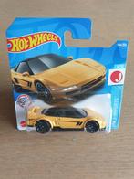 Honda Acura NSX kleur Geel modeljaar 1990 Hotwheels, Nieuw, Ophalen of Verzenden, Auto, Hotwheels