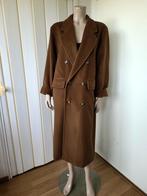 Max Mara wol/cashmere maxi coat jas maat 38/M, Maat 38/40 (M), Bruin, Max Mara, Ophalen of Verzenden