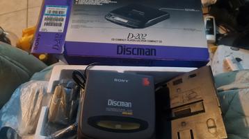 Sony Discman D-202 - Vintage CD Speler beschikbaar voor biedingen