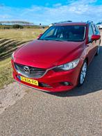 Mazda 6 2.0 Sportbreak 2012 Rood, Auto's, Voorwielaandrijving, 164 pk, 680 kg, 4 cilinders