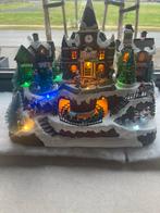 Kerstdorp Treinstation Intratuin - Sfeervolle Verlichting, Ophalen of Verzenden, Zo goed als nieuw