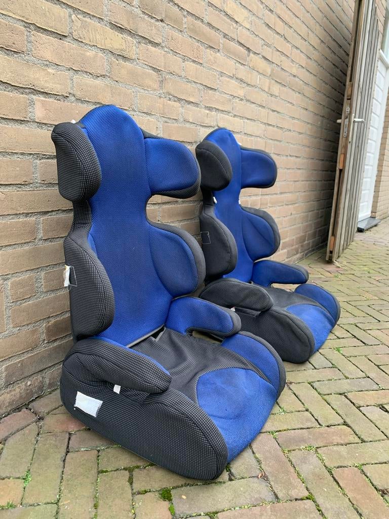 Twee autostoelen tot 25kg - Gebruikt, Zijbescherming, Ophalen, Overige merken, 15 t/m 25 kg