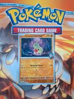 Team rocket's Larvitar 094/182 Destined Rivals reverse holo, Ophalen of Verzenden, Zo goed als nieuw, Losse kaart, Foil