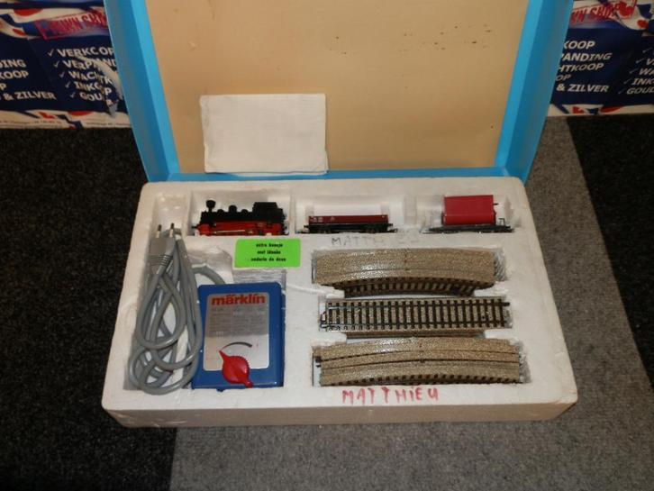 Marklin treinset compleet origineel incl wagons loco travo, Hobby en Vrije tijd, Modeltreinen | H0, Gebruikt, Treinset, Wisselstroom