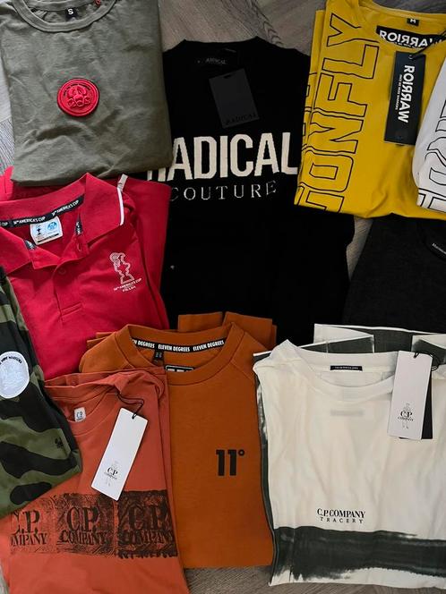 Partij herenmerkkleding NIEUW 190 st RADICAL AIRFORCE CK ENZ, Kleding | Heren, Heren-kledingpakketten, Nieuw, Overige maten, Ophalen of Verzenden