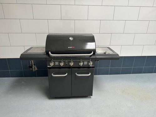 Grandhall Gas BBQ met 5 Branders + Zijbrander, Tuin en Terras, Gasbarbecues, Gebruikt, Ophalen