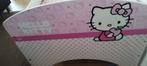 Peuterbed hello kitty, Kinderen en Baby's, Kinderkamer | Bedden, Ophalen, 70 tot 85 cm, Zo goed als nieuw, Minder dan 140 cm