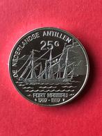 Ned.Antillen 25 Gulden 1997 Proof 0,925 zilver 25.00 grams, Postzegels en Munten, Munten | Amerika, Zilver, Verzenden, Midden-Amerika