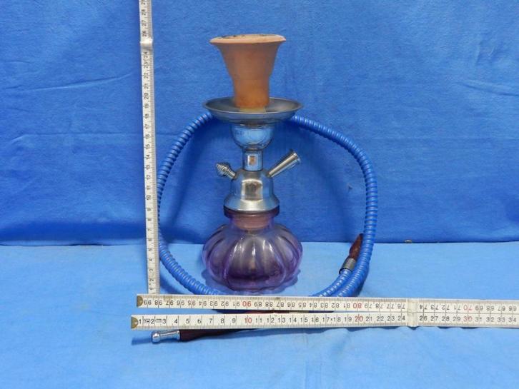 artikel 105 kleine waterpijp 25 cm hoog, Verzamelen, Rookartikelen, Aanstekers en Luciferdoosjes, Zo goed als nieuw, (Water)pijp