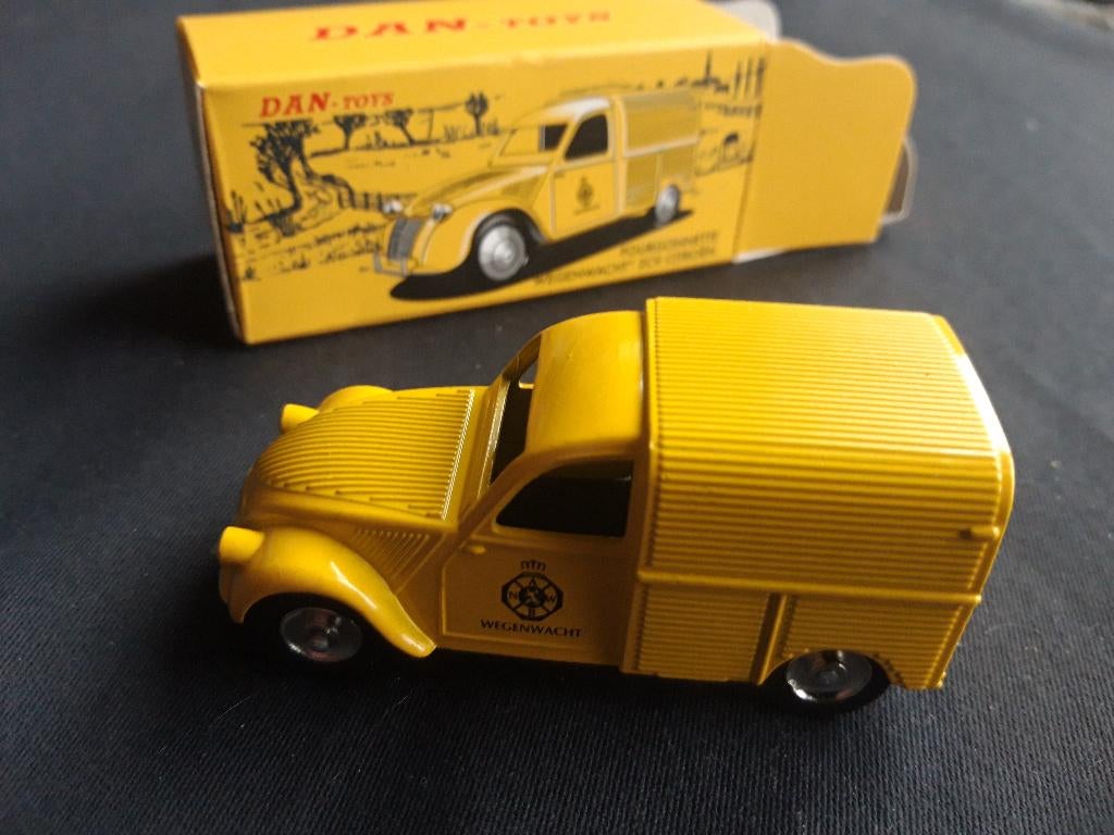 Citroën 2CV ANWB Wegenwacht '57 – DAN Toys, Ophalen of Verzenden, Zo goed als nieuw, Auto, Overige merken