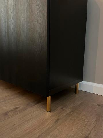 Ikea BESTA tvmeubel 120x42x72cm zwart - afbeelding 3