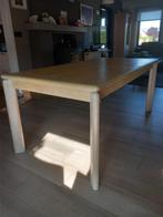 Prachtige massief eiken eettafel, Huis en Inrichting, Tafels | Eettafels, Ophalen, 50 tot 100 cm, Zo goed als nieuw, Vijf personen of meer