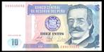 Bankbiljet - Peru 10 Intis 1987 - UNC, Postzegels en Munten, Bankbiljetten | Amerika, Los biljet, Ophalen of Verzenden, Zuid-Amerika