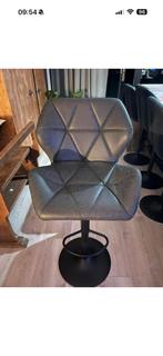 Verstelbare barkrukken, Ophalen of Verzenden, Zo goed als nieuw, Grijs, Vier