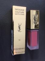 Yves Saint Laurent Tatouage Couture matte stain 16 NIEUW, Ophalen of Verzenden, Nieuw, Lippen, Make-up
