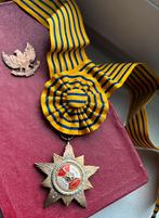Commandeur Indonesie Bitang Jasa Utama. Medaille, Verzamelen, Ophalen of Verzenden, Landmacht, Nederland, Lintje, Medaille of Wings