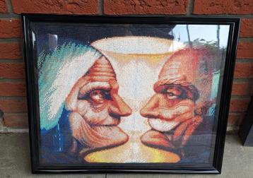 Dali schilderij in Diamond painting beschikbaar voor biedingen