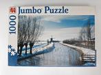 Jumbo Puzzel 1000 stukjes - Winterlandschap, Ophalen, 500 t/m 1500 stukjes, Gebruikt, Legpuzzel