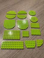 lego div. grondplaatjes lime groen, samen voor 3 euro, Ophalen of Verzenden, Zo goed als nieuw, Losse stenen, Lego