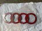 Audi Logo embleem voor en achterkant, Ophalen of Verzenden, Nieuw