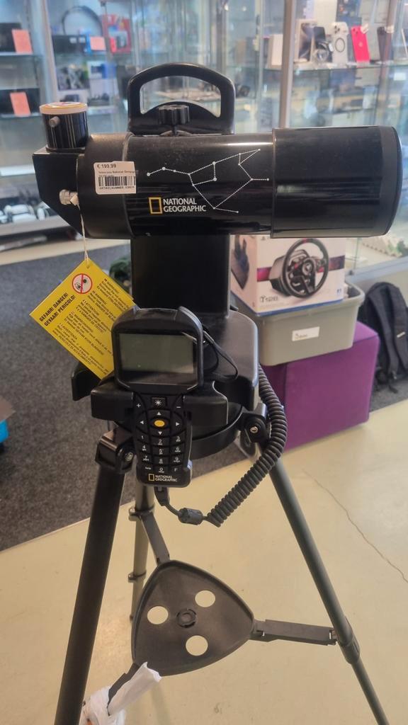 National Geographic 70/350 Telescoop met Statief, Audio, Tv en Foto, Optische apparatuur | Telescopen, Zo goed als nieuw, Lenzentelescoop (refractor)