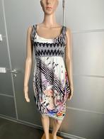 J405 Save the Queen maat S/M=36/38 set: jurk+vest wit/zwart, Kleding | Dames, Jurken, Wit, Zo goed als nieuw, Knielengte, Maat 36 (S)