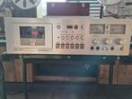 Akai GXC-740D cassettedeck gereviseerd in top staat., Audio, Tv en Foto, Cassettedecks, Ophalen of Verzenden, Akai