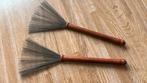 Premier vintage drum brushes / jaren 60 / voor drum en cajon, Muziek en Instrumenten, Percussie, Ophalen of Verzenden, Zo goed als nieuw