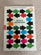 Beter in Rapporteren - Eric Tiggeler, Boeken, Studieboeken en Cursussen, Ophalen, Zo goed als nieuw, HBO