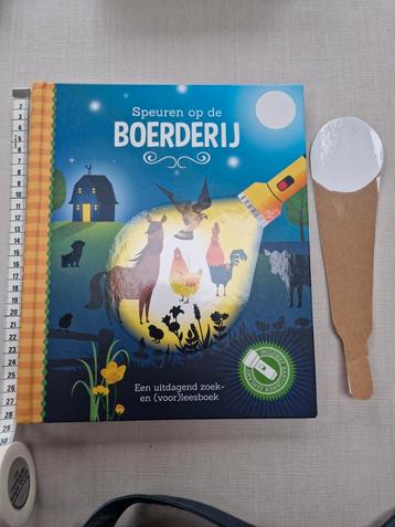 Boek speuren op de boerderij kinderboek beschikbaar voor biedingen