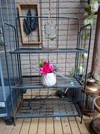 Zwart betalen rek voor bloempotten of andere accessoires., Tuin en Terras, Ophalen