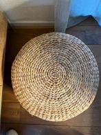 Rotan poefjes / voetenbankjes, Huis en Inrichting, Banken | Voetenbanken en Poefen, Rond, Ophalen of Verzenden, Zo goed als nieuw