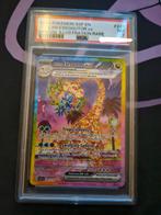 Pokemon Alolan Exeggutor ex 242/191 Surging Sparks PSA 7 NM, Ophalen of Verzenden, Zo goed als nieuw, Losse kaart, Foil