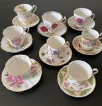 8 Engelse kopjes en schotels, Antiek en Kunst, Antiek | Servies los, Ophalen of Verzenden