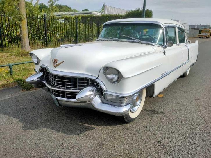 Cadillac - 1955 - de Ville Sedan - v8 5,4 liter - belgie, Auto's, Oldtimers, Bedrijf, Cadillac, Overige brandstoffen, Overige carrosserieën