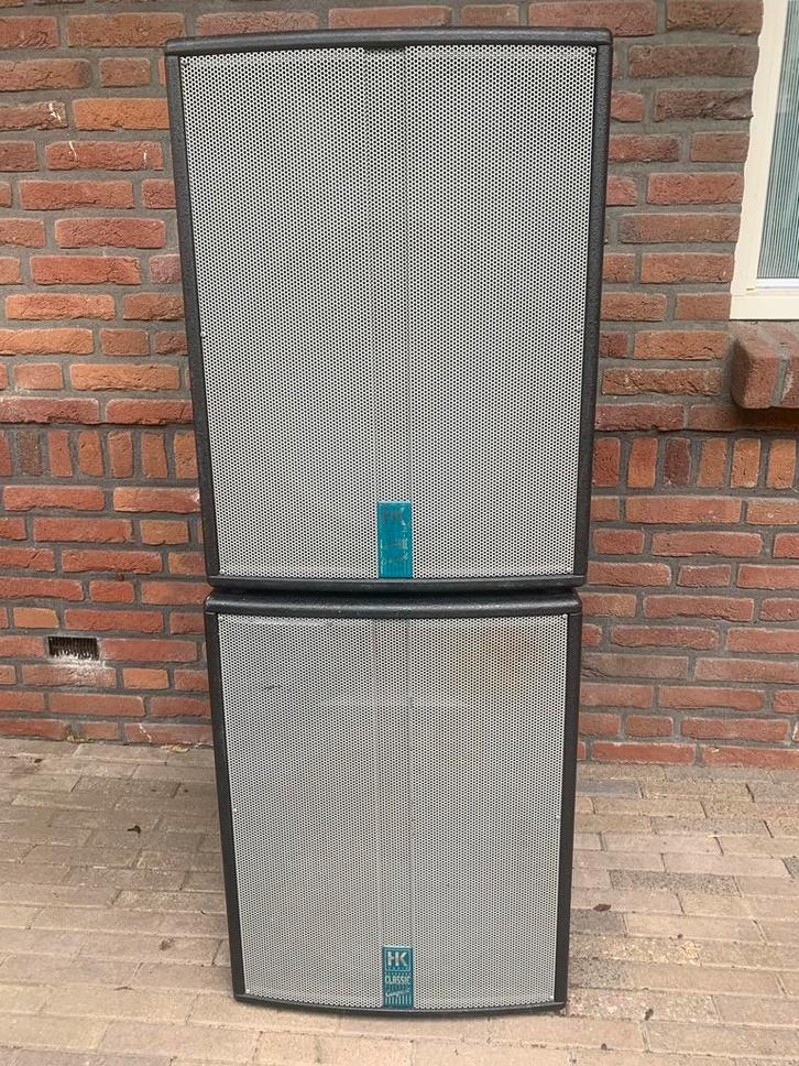 HK Audio Classic Compact 152 Luidsprekers, Audio, Tv en Foto, Luidsprekers, Gebruikt, Front, Rear of Stereo speakers, 120 watt of meer
