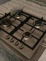 GasKookplaat inbouw 4 pits(zonder gasslang), Witgoed en Apparatuur, Kookplaten, Ophalen, 4 kookzones, Zo goed als nieuw, Inbouw