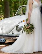 Sina-C Jewel Trouwjurk - Ivory, Maat S, Kleding | Dames, Trouwkleding en Trouwaccessoires, Trouwjurk, Sina-C, Beige, Ophalen of Verzenden