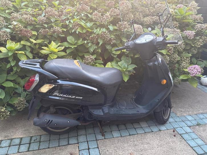 Sym Fiddle 2 Opknapper, Fietsen en Brommers, Scooters | Yamaha, Gebruikt, Overige modellen, Maximaal 45 km/u, Benzine, Ophalen