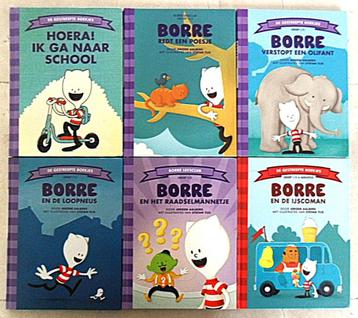 6 Borre boekjes Groep 1/2 in zeer goede staat beschikbaar voor biedingen
