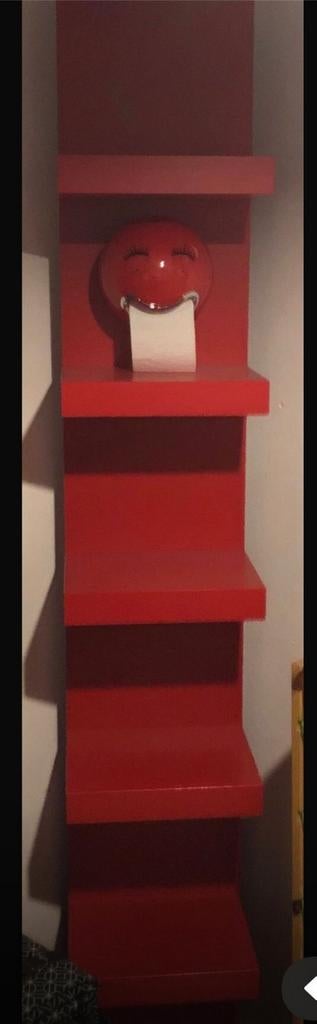 Rood Ikea Lack wandrek, Huis en Inrichting, Woonaccessoires | Wandplanken en Boekenplanken, Ophalen of Verzenden