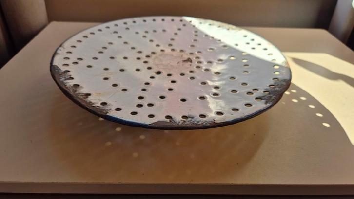 Vintage Emaille Taart Schaal, Antiek en Kunst, Antiek | Emaille, Ophalen of Verzenden